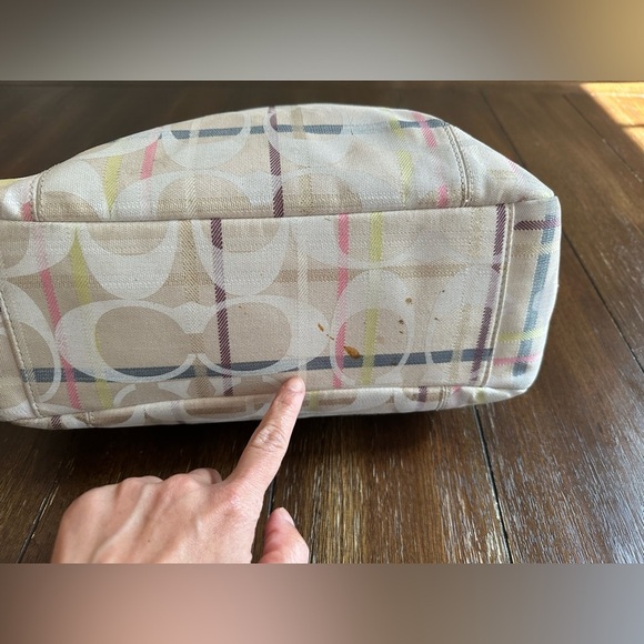 Coach signature logo shoulder bag - Picture 12 of 16